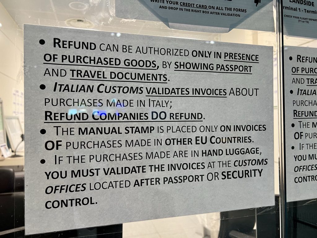 More information about VAT Refund
