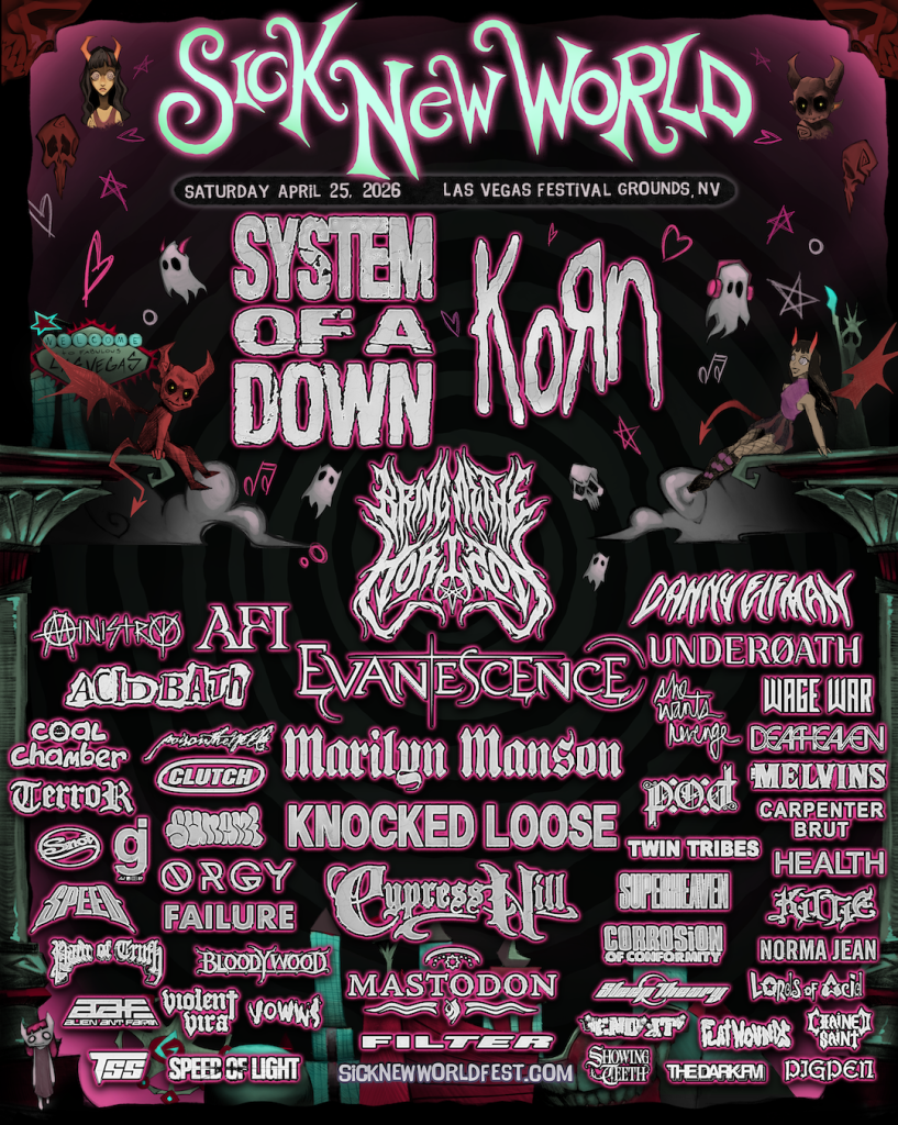 Sick New World Las Vegas line up 2026